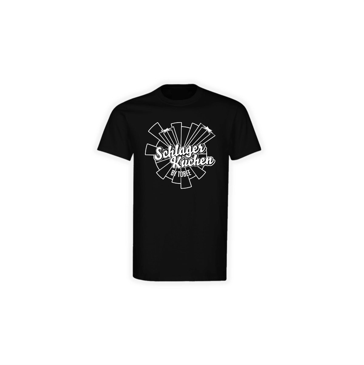 T-Shirt "SCHLAGERKUCHEN" schwarz