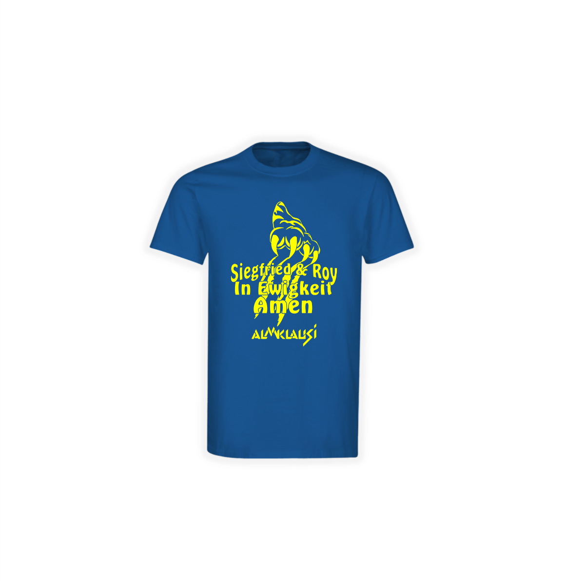 T-Shirt " SIEGFRIED & ROY" blau