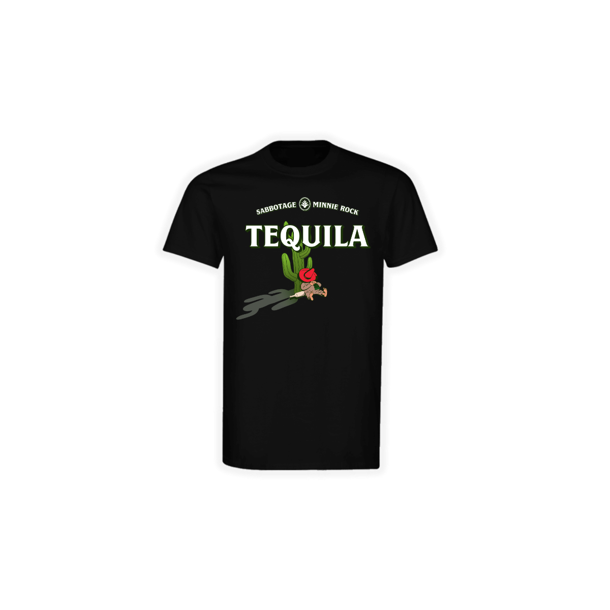 T-Shirt "TEQUILA" schwarz