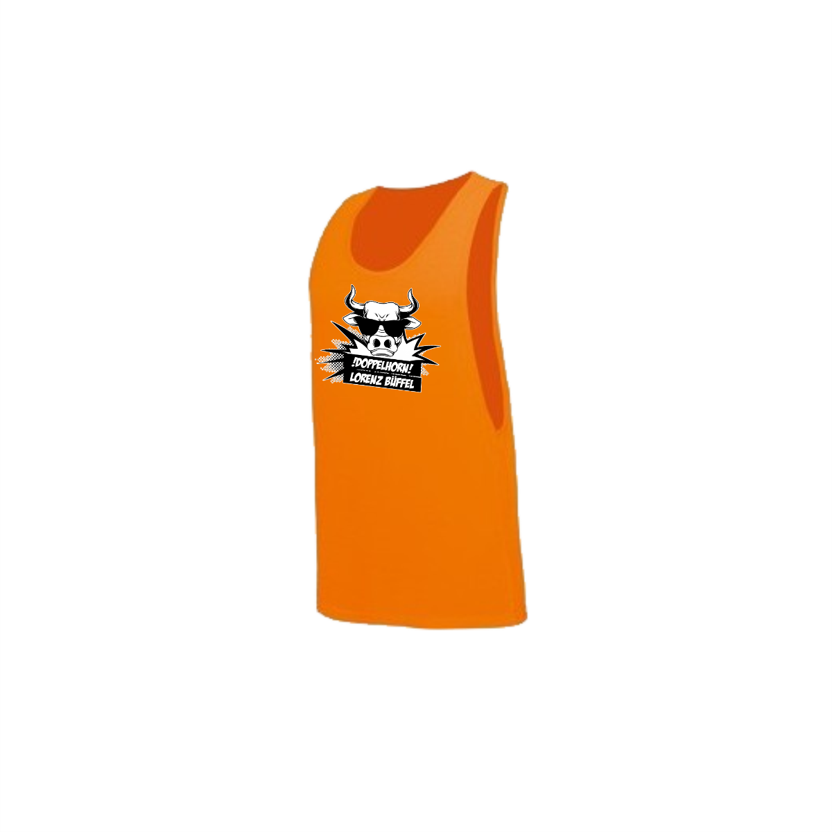 Tanktop "DOPPELHORN" neonorange