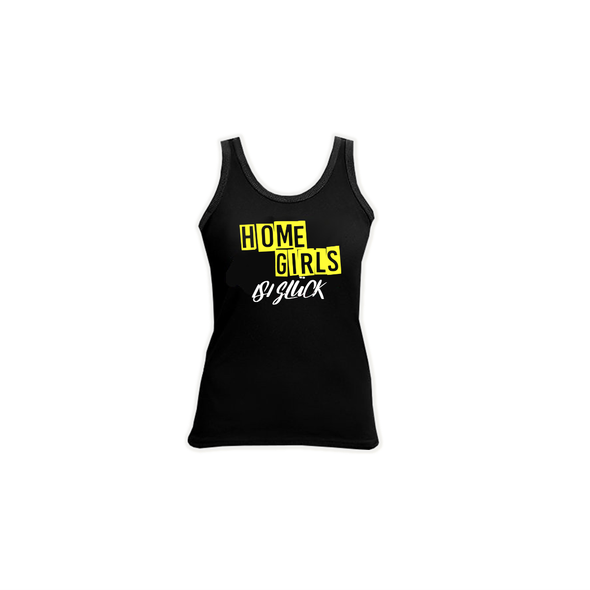 Tanktop "HOMEGIRLS" schwarz