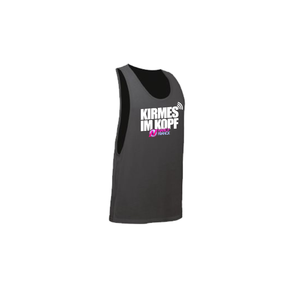Tank-Top "KIRMES IM KOPF" neonschwarz