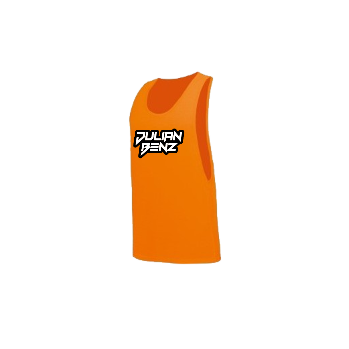 Tanktop "JULIAN BENZ Logo" neonorange
