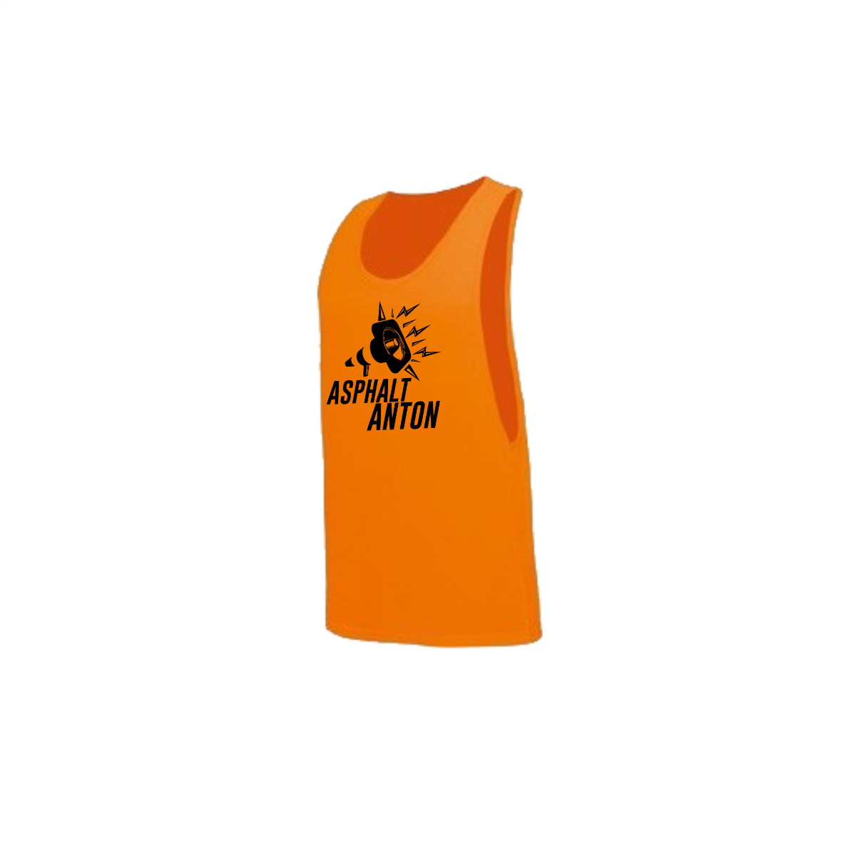 Tanktop "ASPHALT ANTON Logo" neonorange
