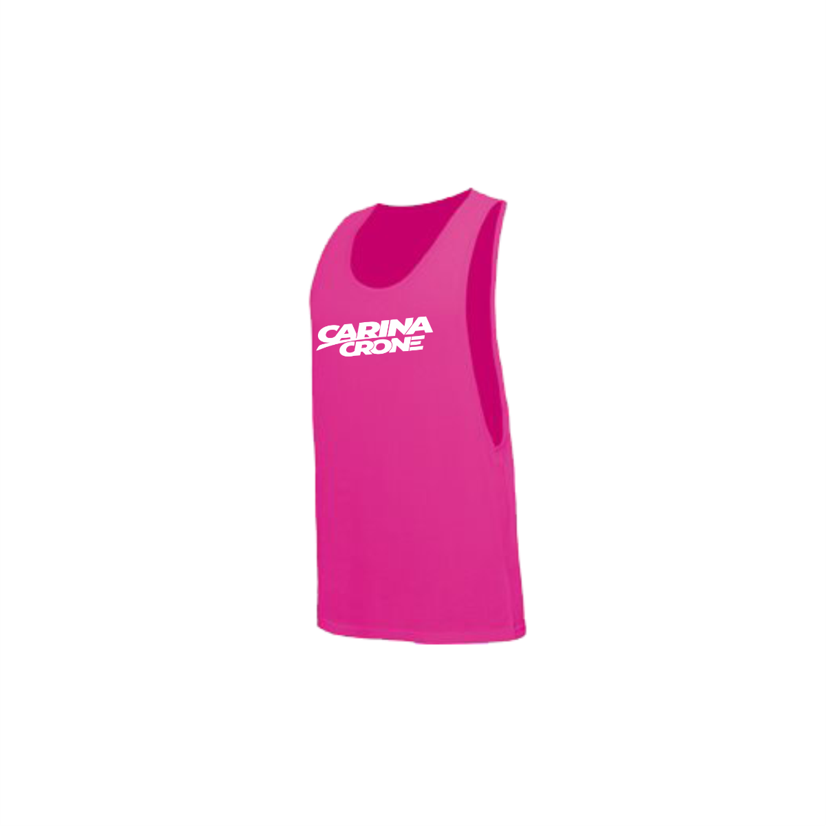 Tanktop "CARINA CRONE Logo" neonpink