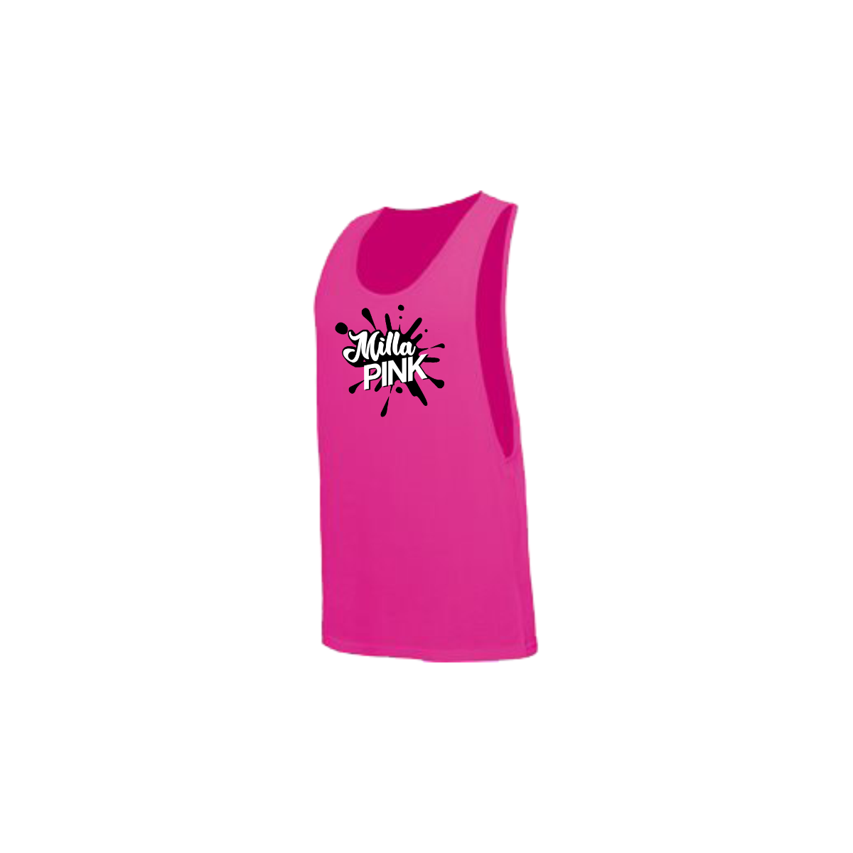 Tanktop "MILLA PINK Logo" neonpink