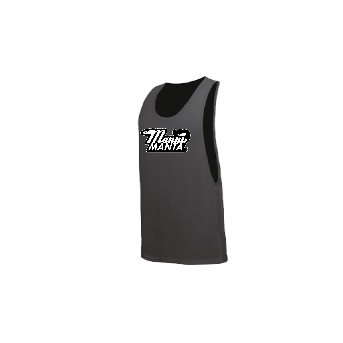 Tanktop "MANNI MANTA Logo" neonschwarz