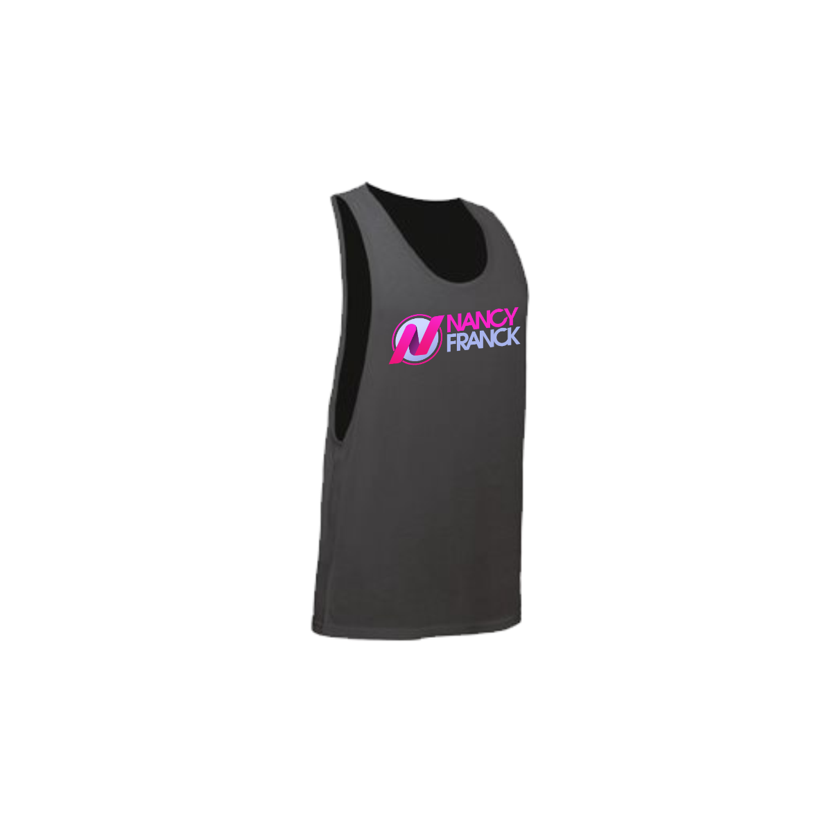 Tanktop "NANCY FRANCK Logo" neonschwarz