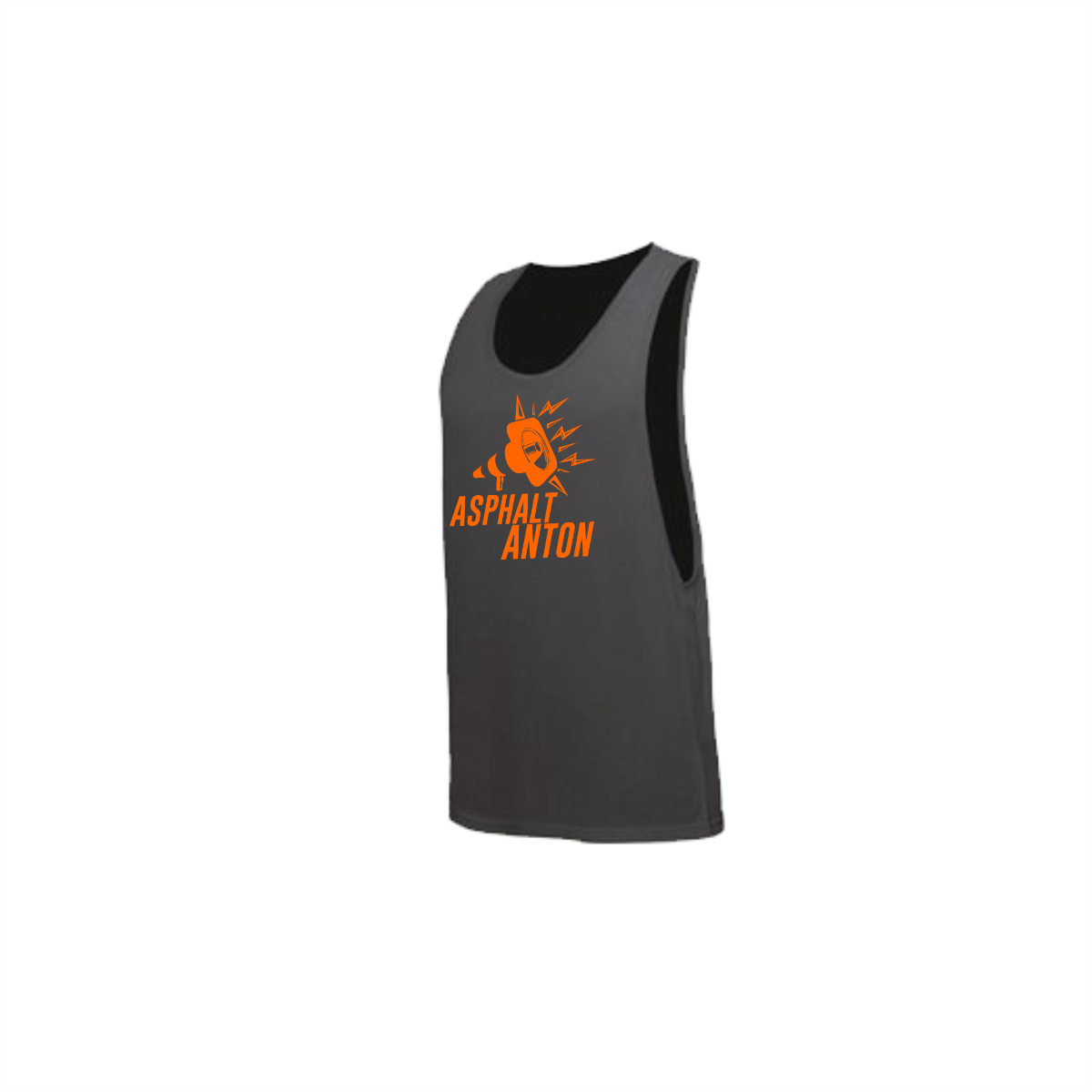Tanktop "ASPHALT ANTON Logo" neonschwarz