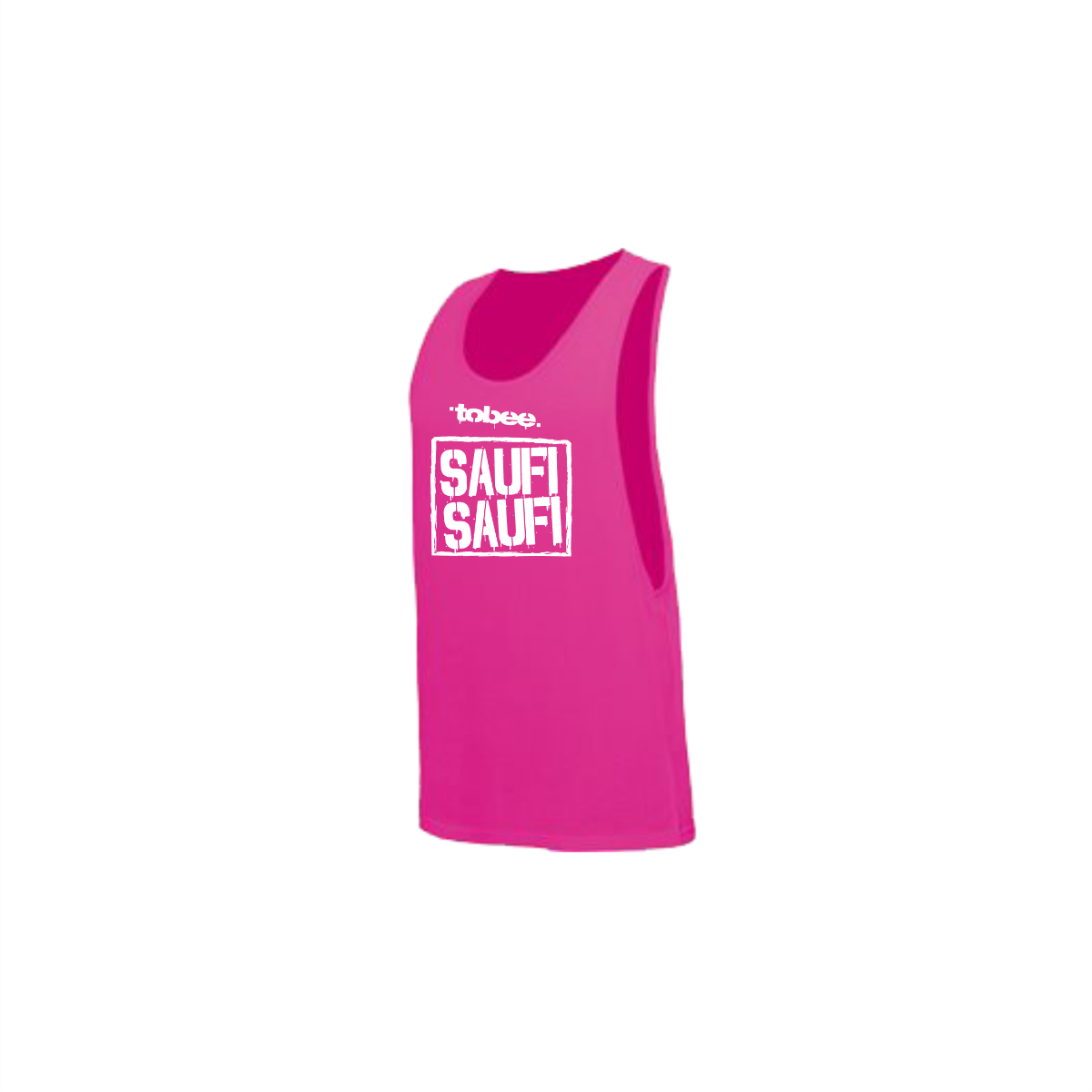 Tanktop "SAUFI SAUFI" neonpink