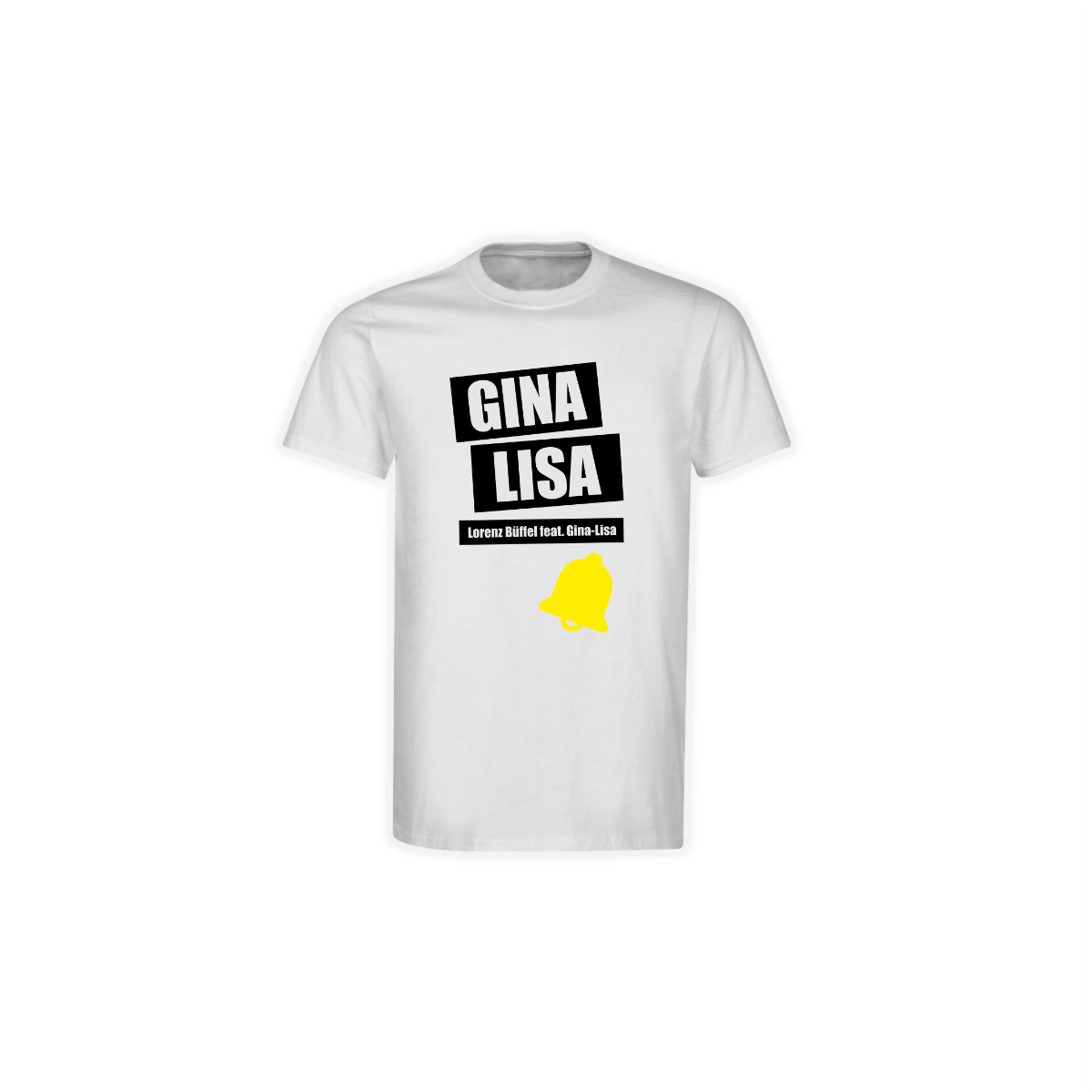 T-Shirt "GINA LISA" weiß
